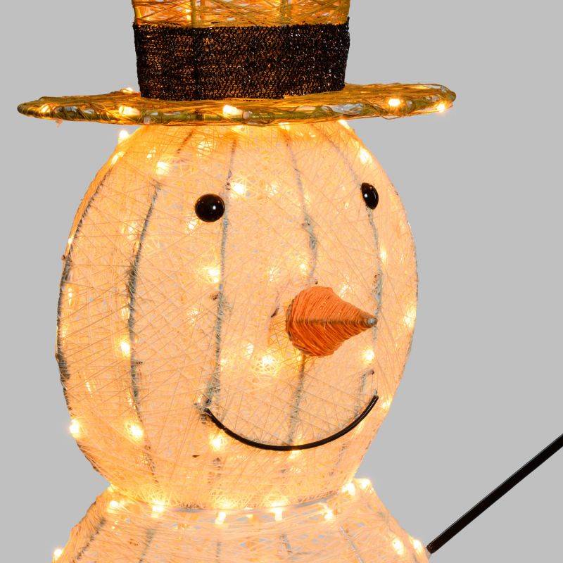 Bonhomme de neige lumineux 3D 320 LED - Image 3